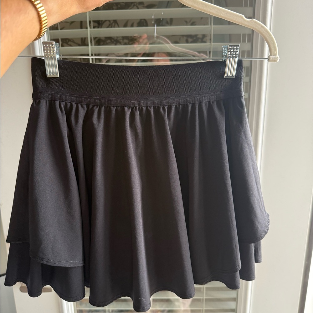 Lululemon Athletica Black Skater Skirt